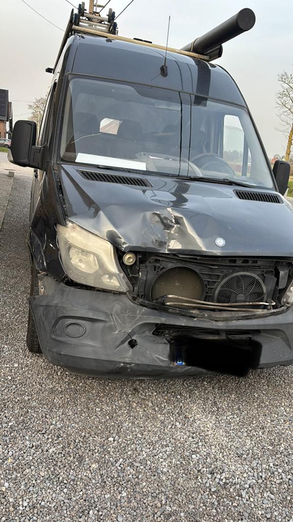 Mercedes Sprinter 313cdi 2013, Enlèvement