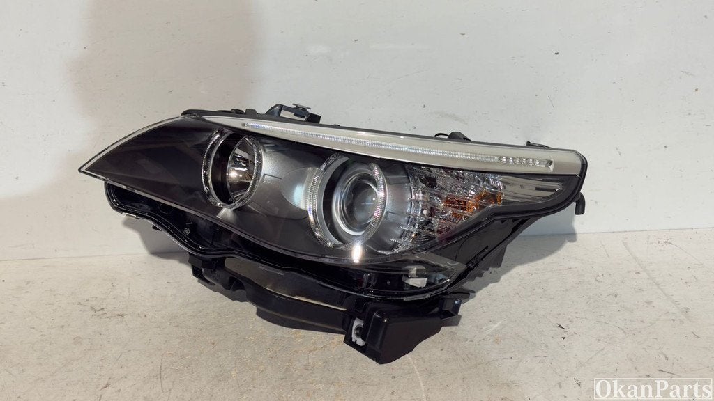 BMW 5-serie E60 E61 linker koplamp links 63127177728 (Hella), Auto-onderdelen, Verlichting, Gebruikt