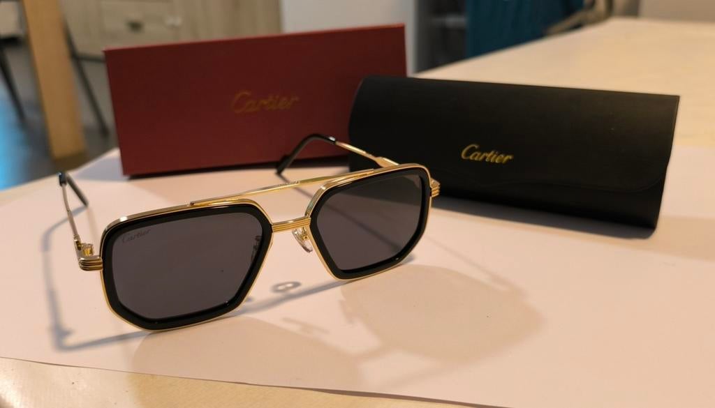 Lunettes de soleil Cartier, Neuf, Autres marques, Jaune, Enlèvement