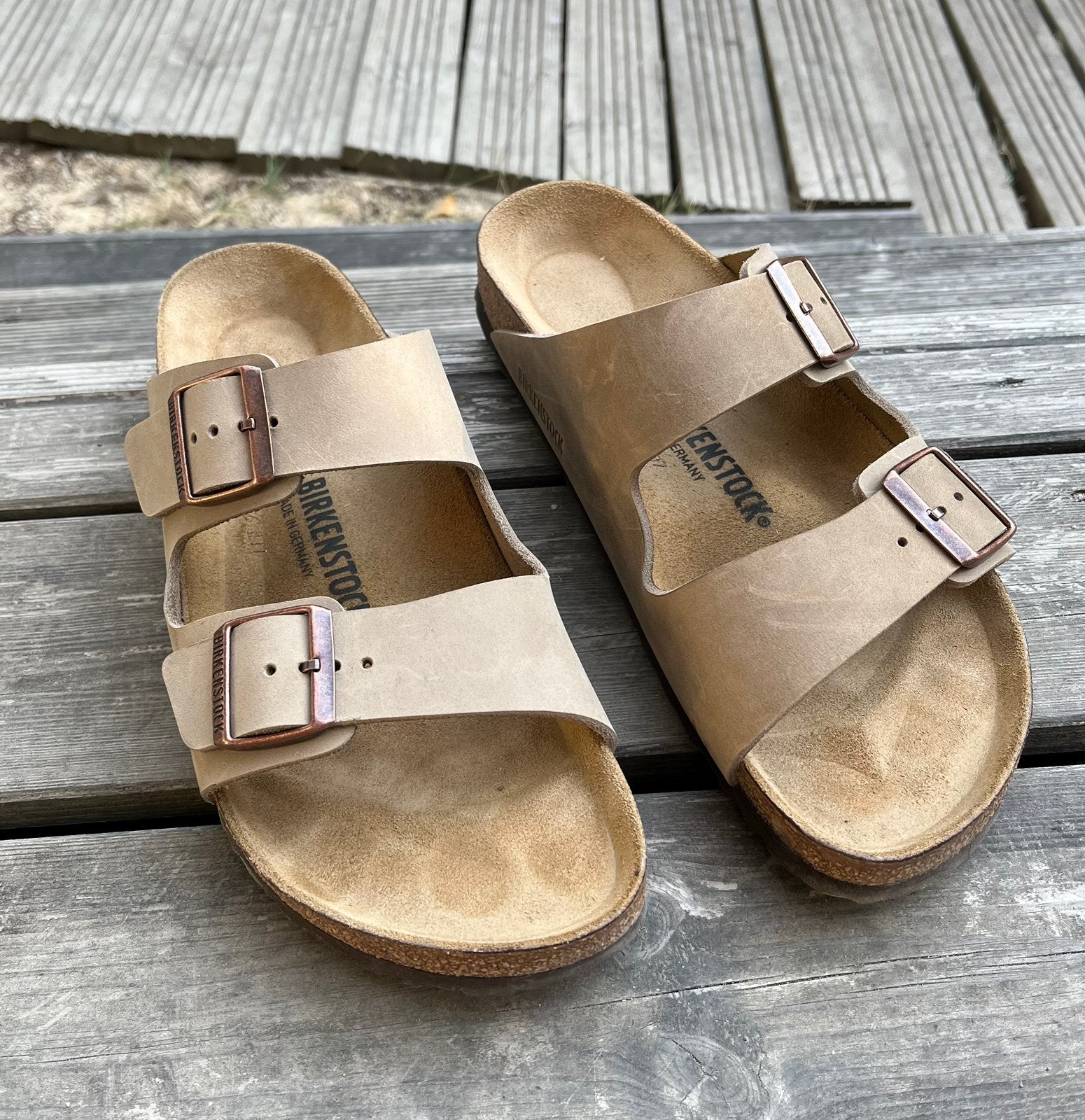 Sandales Birkenstock 43, Kleding | Heren, Schoenen, Ophalen, Zo goed als nieuw, Sandalen