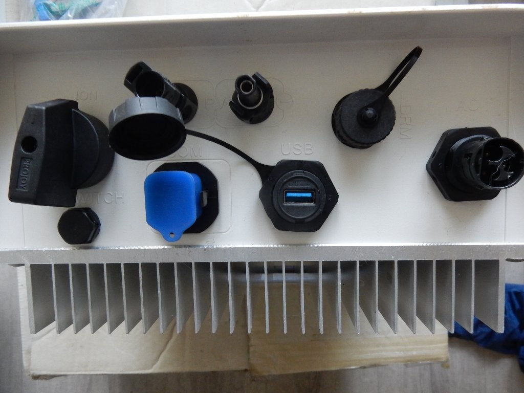 Growatt TLX1000 solar inverter met USB wifi dongle, Bricolage & Construction, Enlèvement ou Envoi, Utilisé