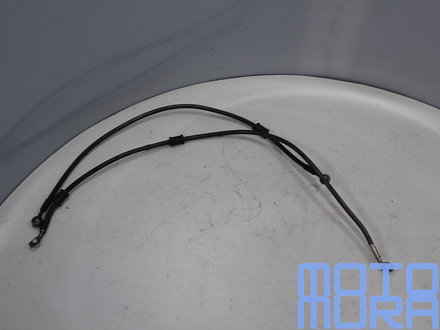 Stalen remleidingen voor de Kawasaki ZX6R 2005 2006 636cc ZX, Gebruikt, -, -, Ophalen of Verzenden
