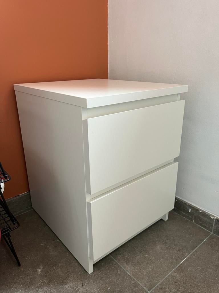 IKEA nachtkastje x2, Huis en Inrichting, Ophalen, Zo goed als nieuw