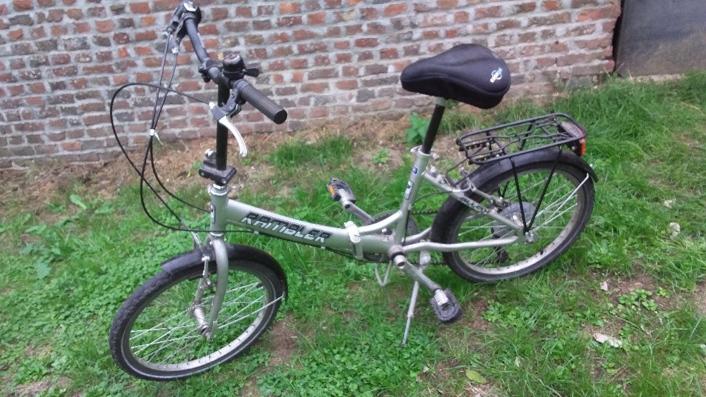 Velo Rambler pliant aluminium 6 vitesses, Vélos & Vélomoteurs, Vélos | Vélos pliables, Autres marques, Vitesses, Frein sur jante