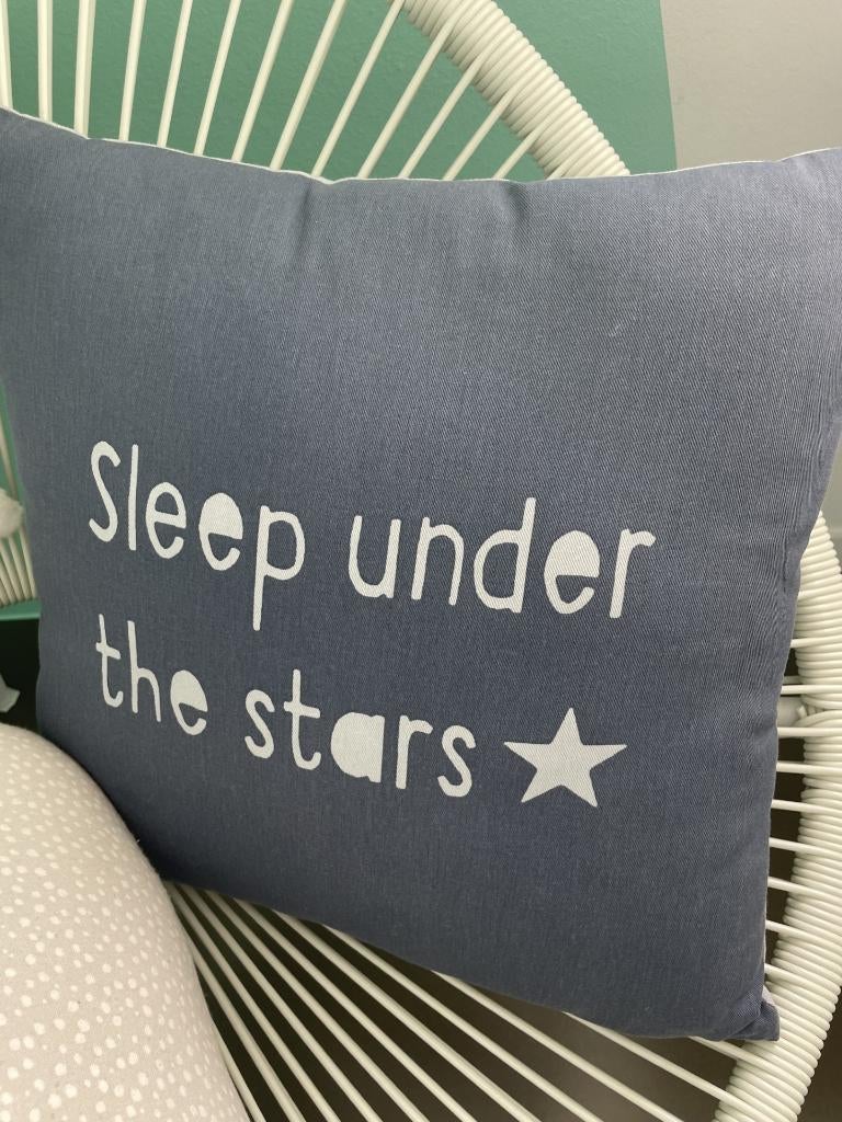 Texte de l'oreiller, Enlèvement ou Envoi, Comme neuf, Tapis ou Coussin