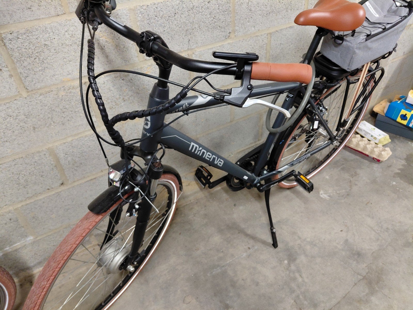 fiets minerva, Enlèvement