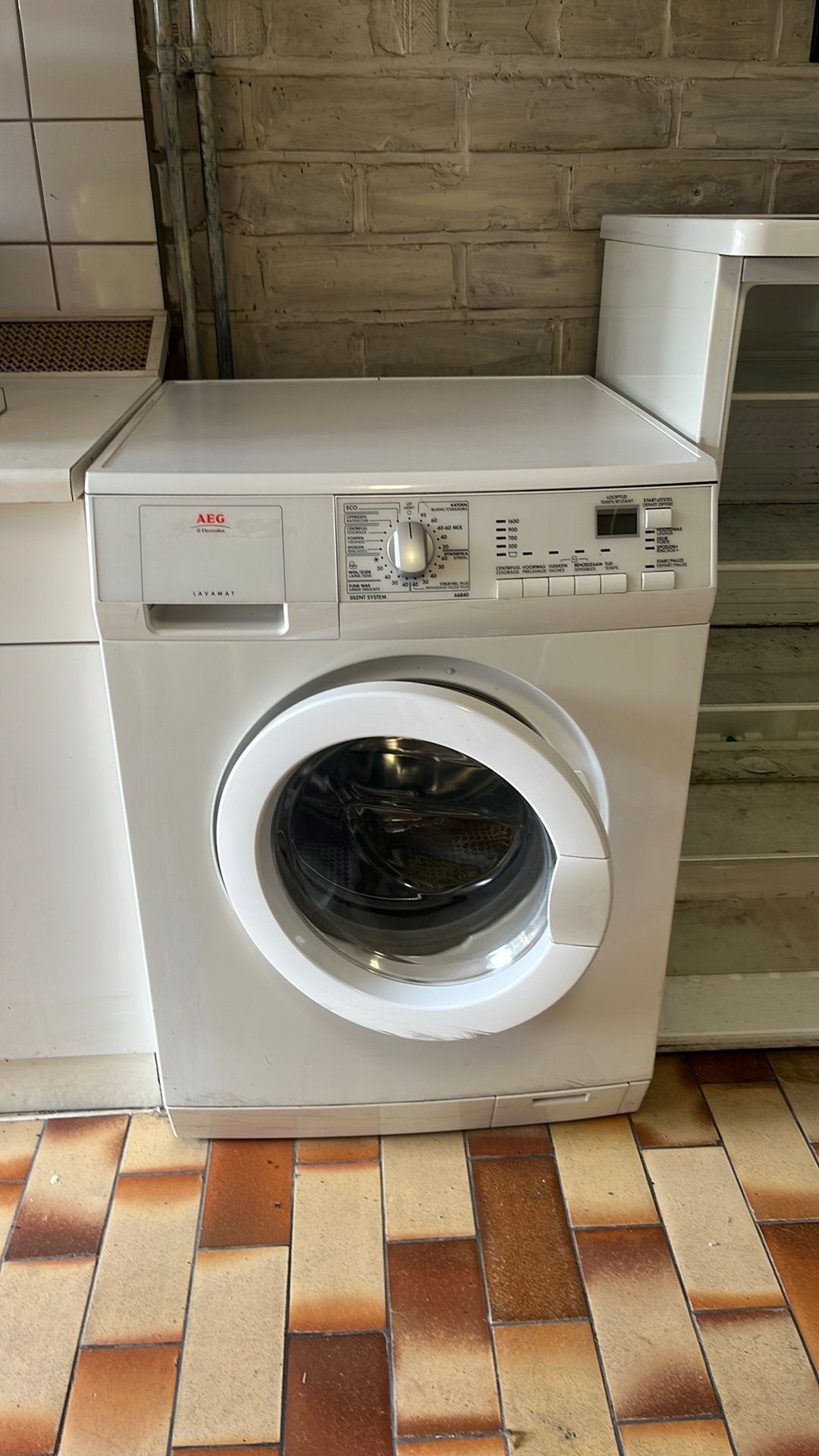 Wasmachine AEG, Ophalen, Gebruikt, Voorlader