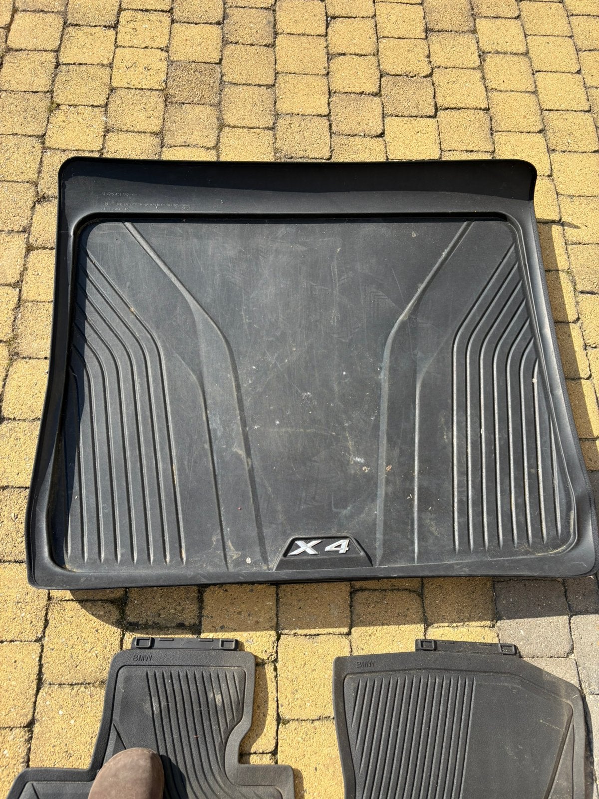 Bmw X4 GO2 allweather matten + kofferbak schelp, Ophalen, Zo goed als nieuw