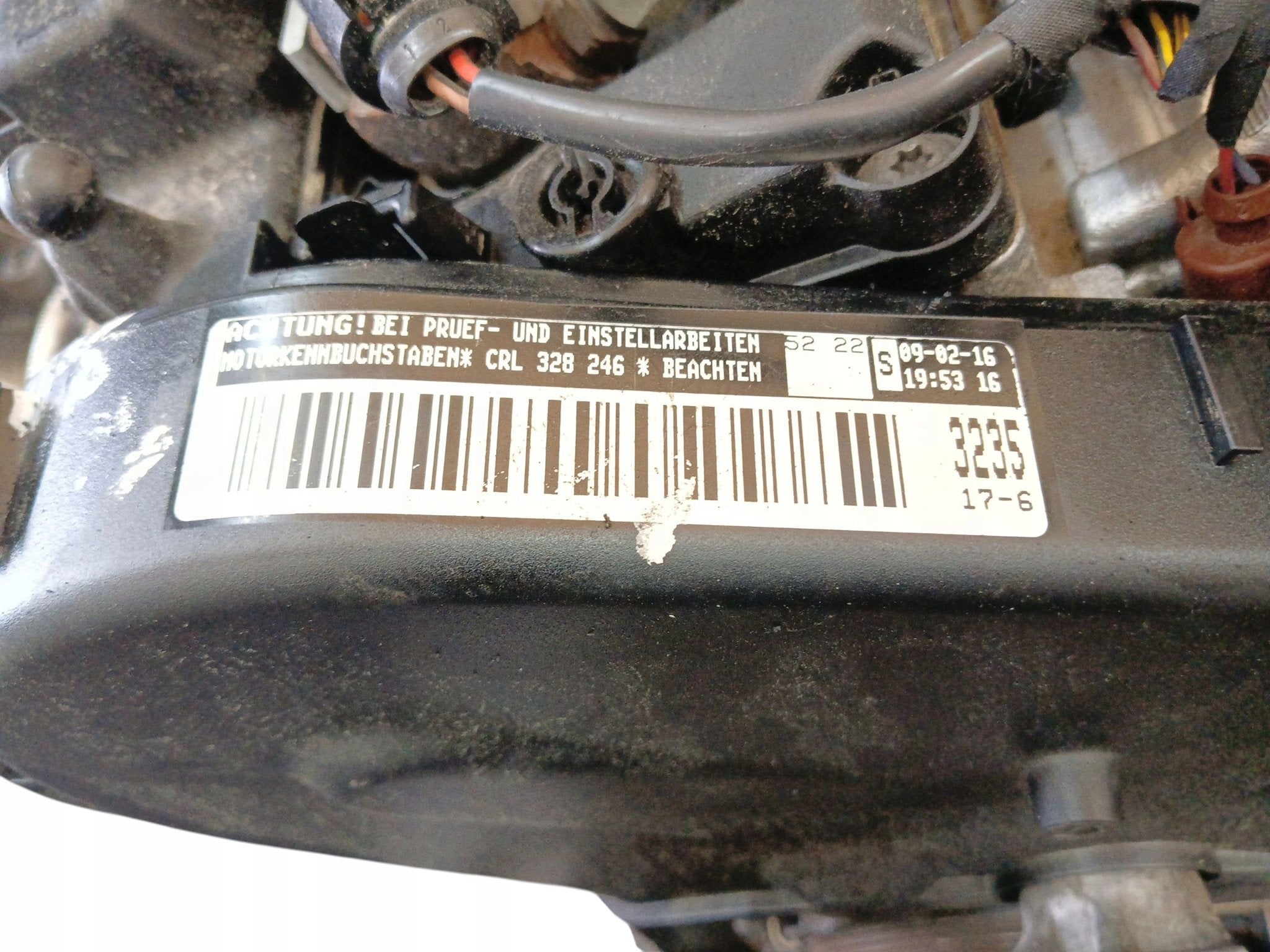 Moteur CRLD Complet PASSAT VW GOLF LEON SEAT, Verzenden, Gebruikt, Overige automerken