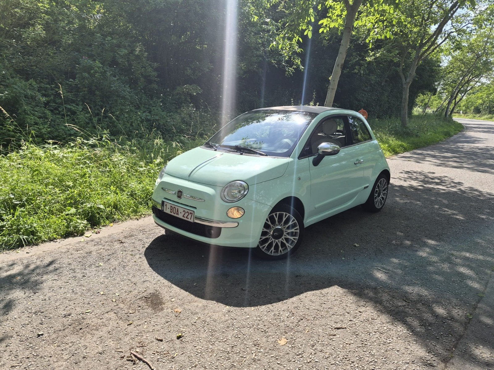 À VENDRE : Fiat 500 Cabrio 1.2 Essence — Année 2015, Autos, Fiat, Achat, Euro 6, Boîte manuelle, Particulier