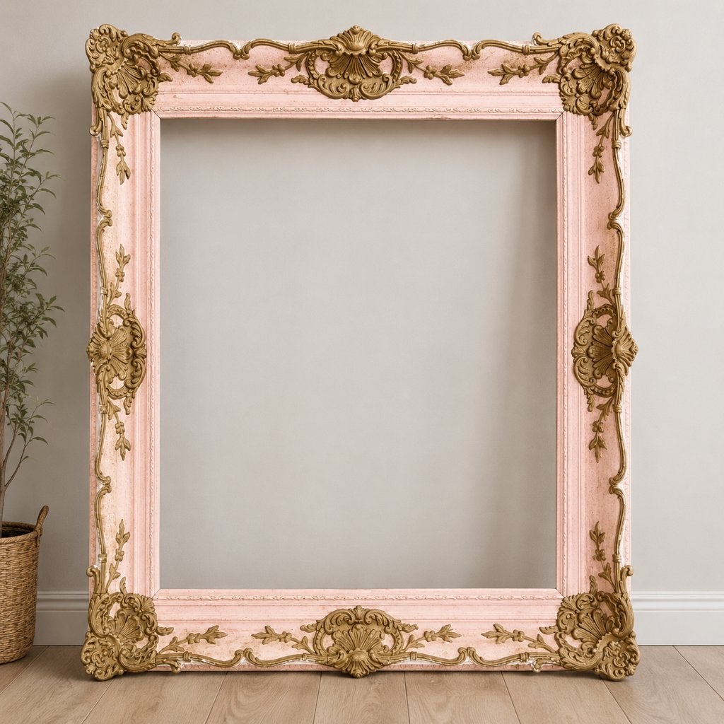 8 decoratieve sierkaders in brocante/barokstijl, Antiek en Kunst, Ophalen