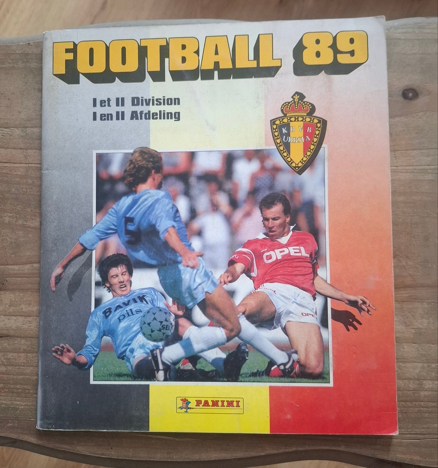 Panini volledig album Belgisch voetbal 1989 België, Ophalen of Verzenden