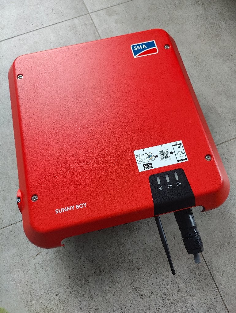 SMA Sunny Boy 3.0 omvormer, in perfecte staat, Enlèvement, Comme neuf, Système complet