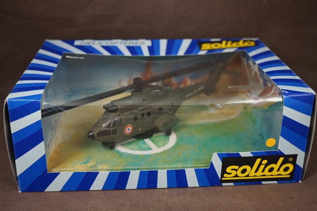 Hélicoptère militaire Solido Puma - TOP, Enlèvement ou Envoi, Comme neuf