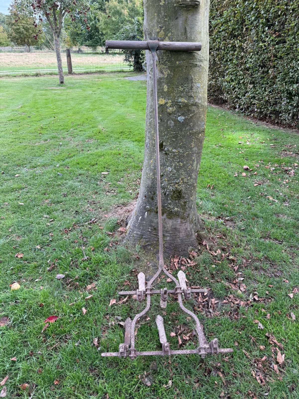 Cultivateur à main ancien/vieux outils charrue à main, Jardin & Terrasse, Enlèvement, Cultivateur