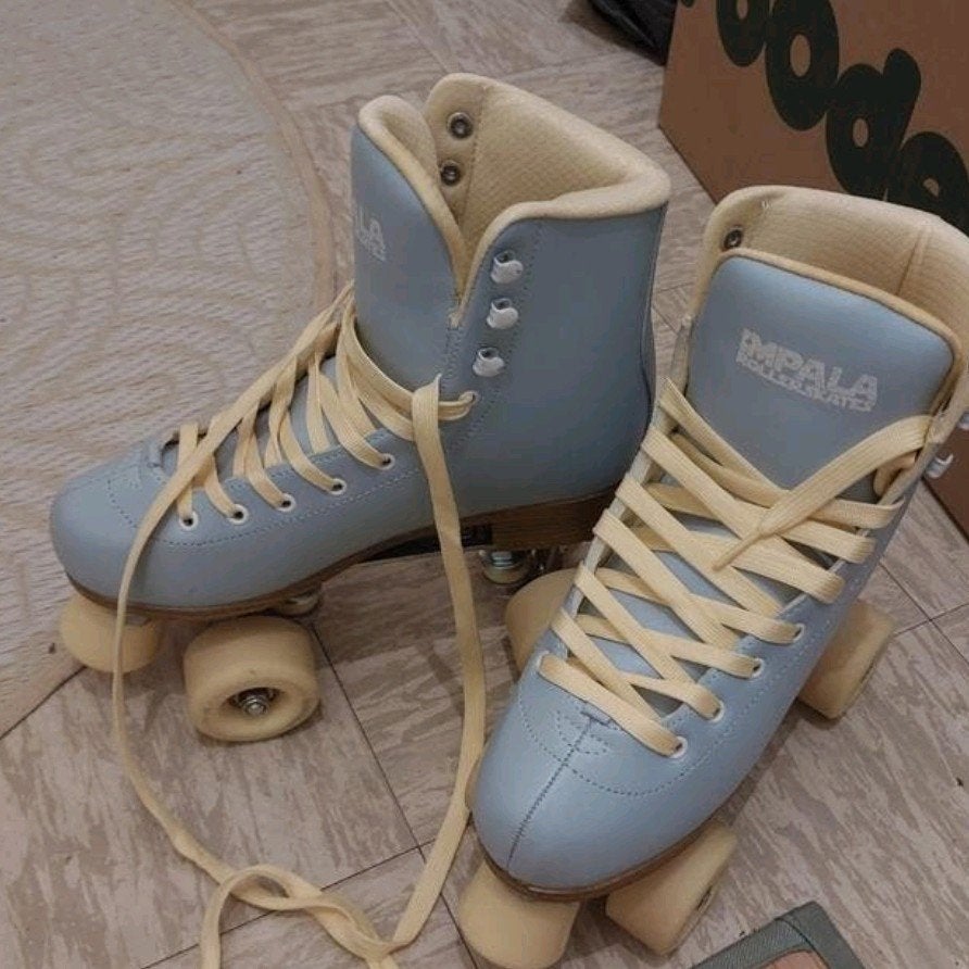 impala blauwe rolschaatsen, Ophalen of Verzenden, Zo goed als nieuw, Overige typen