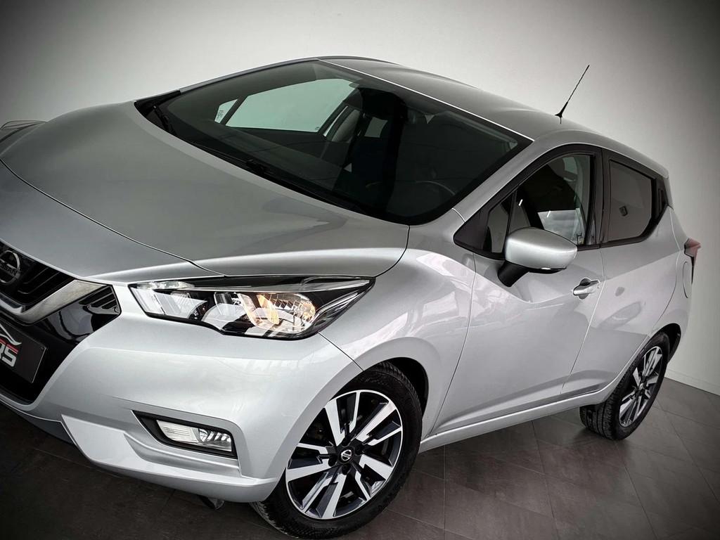 Nissan Micra 1.0 IG-T N-Connecta- VENTE MARCHAND/EXPORT, Auto's, Stof, Gebruikt, 5 deurs, 3 cilinders