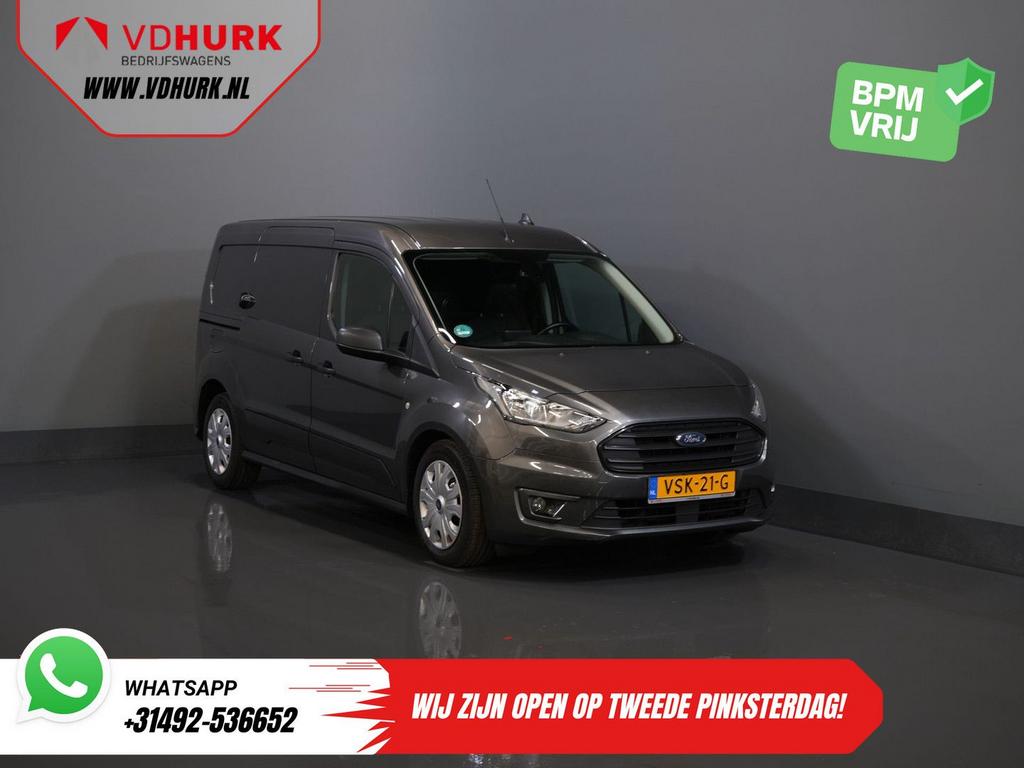 Ford Transit Connect 1.5 TDCI 100 pk Trend L2 Riem V.V/ Carp, Autos, Argent ou Gris, Achat, 139 g/km, Entreprise