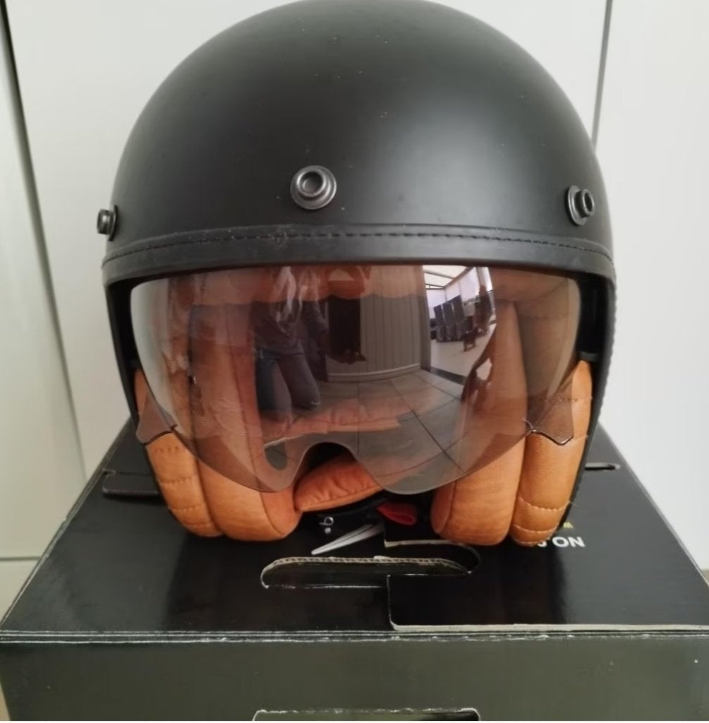 Helm moto of scooter Scorpio Belfast Luxe Solid, Ophalen, Zo goed als nieuw, Small