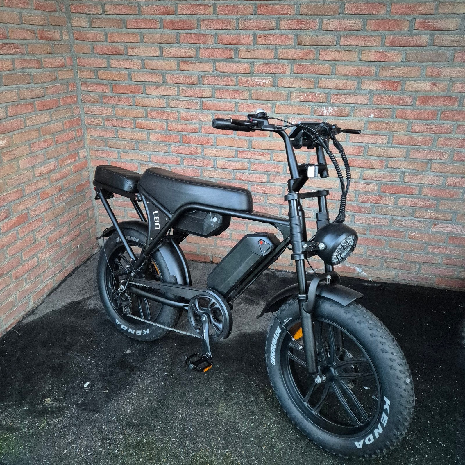 fatbike ouxi c80/ v8 dubbele accu, Fietsen en Brommers, Ophalen