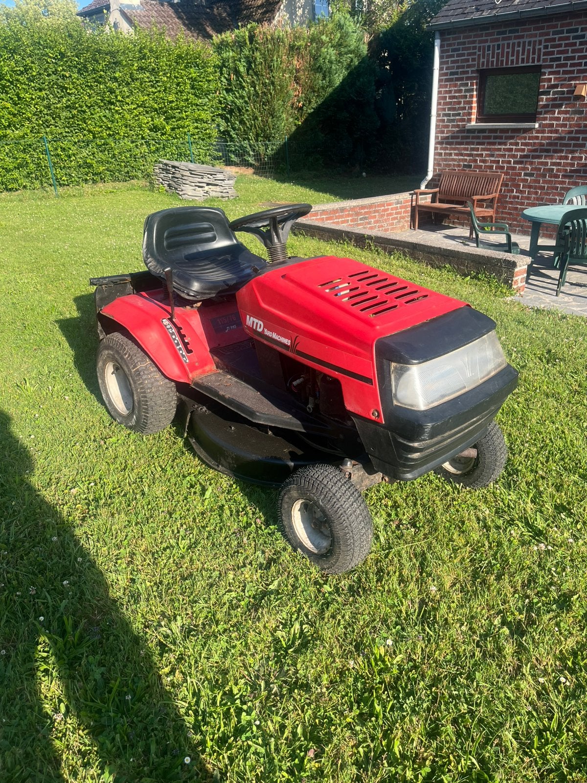 Tracteur tondeuse, Tuin en Terras, Zitmaaiers, Zo goed als nieuw, Ophalen