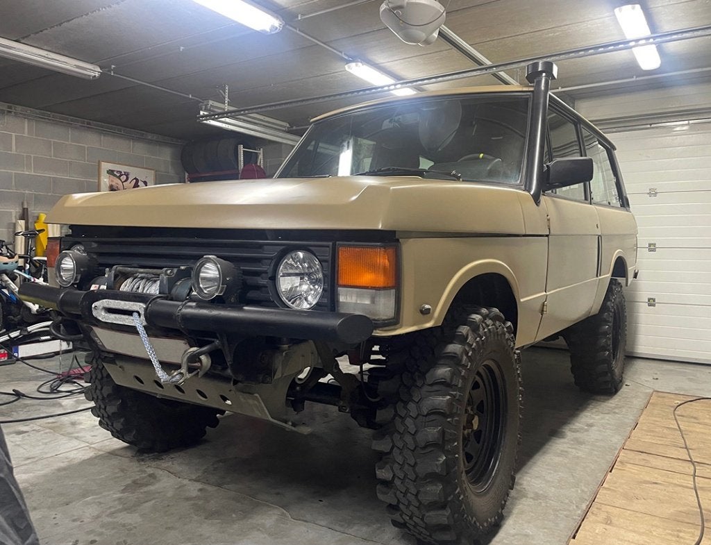 Range Rover Classic 2 portes, Autos, Attache-remorque, Achat, Beige, Beige