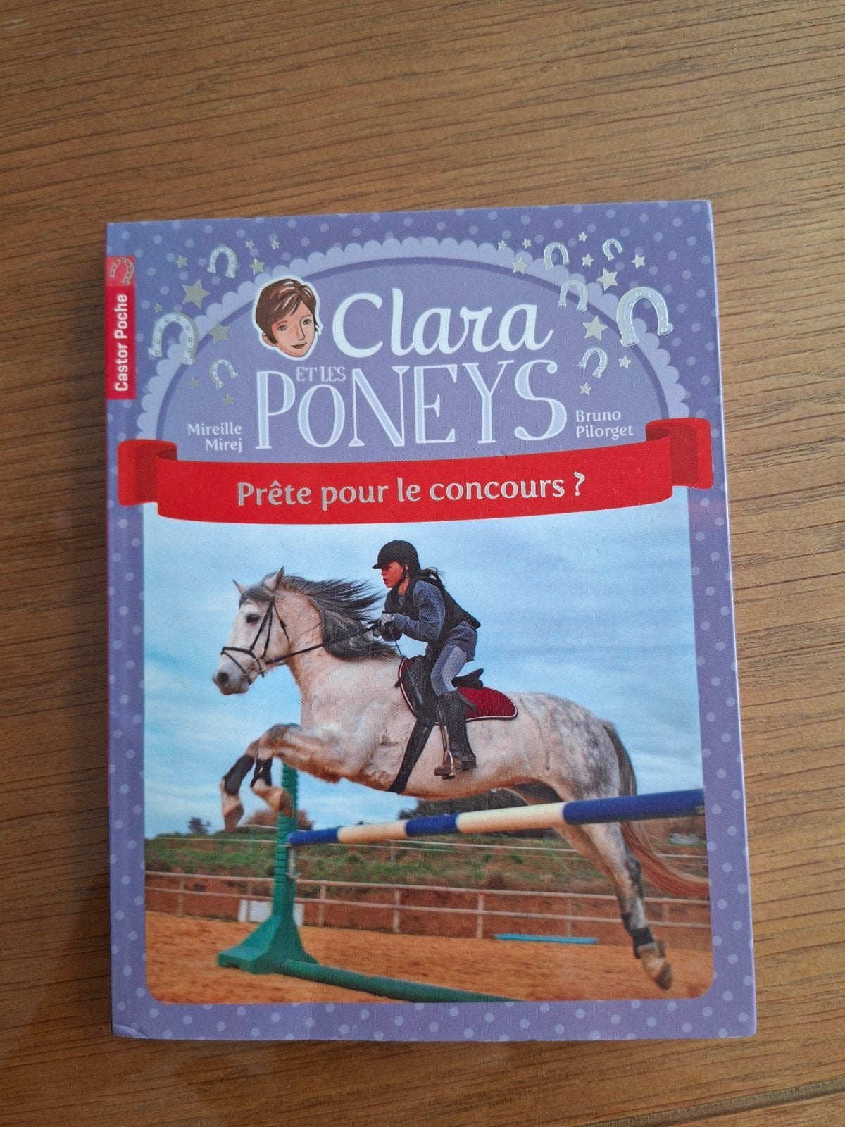 Livre enfant Clara et les poneys, Mirej-Pilorget, Fiction général, Enlèvement, Utilisé
