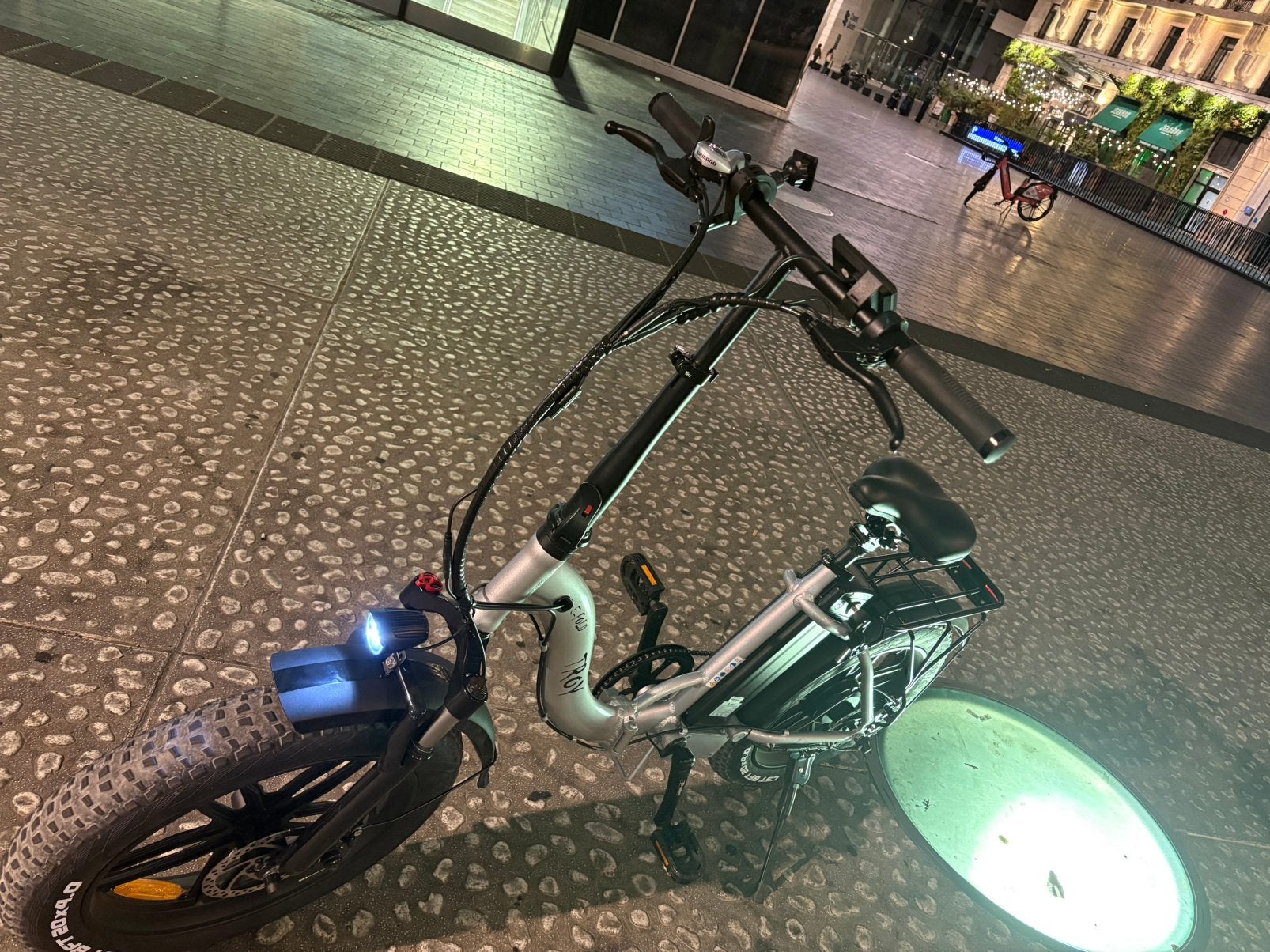 Vélo électrique troy fold autonomie 80 km, Fietsen en Brommers, Ophalen of Verzenden, Zo goed als nieuw