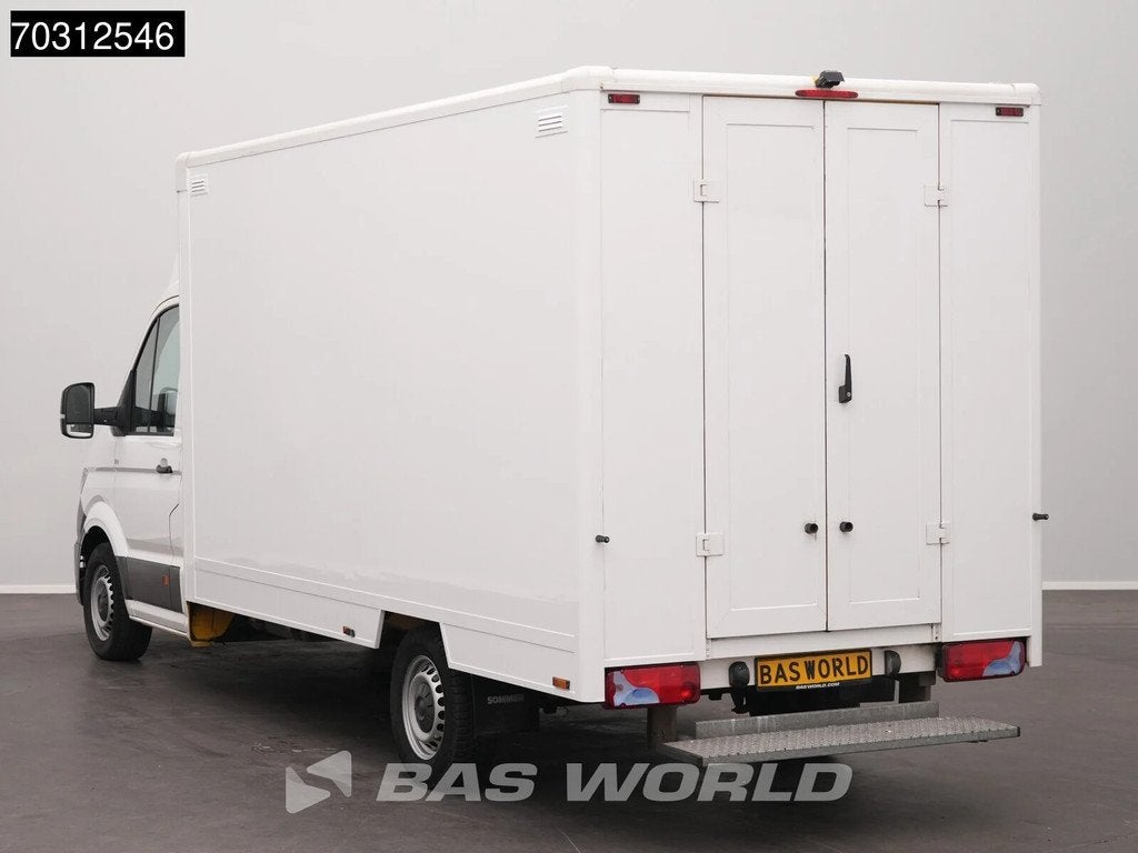 MAN TGE 3.100 433cm Bakwagen Achterdeuren Zijdeur Camera Eur, Auto's, Bestelwagens en Lichte vracht, Stof, Gebruikt, Euro 6, 4 cilinders