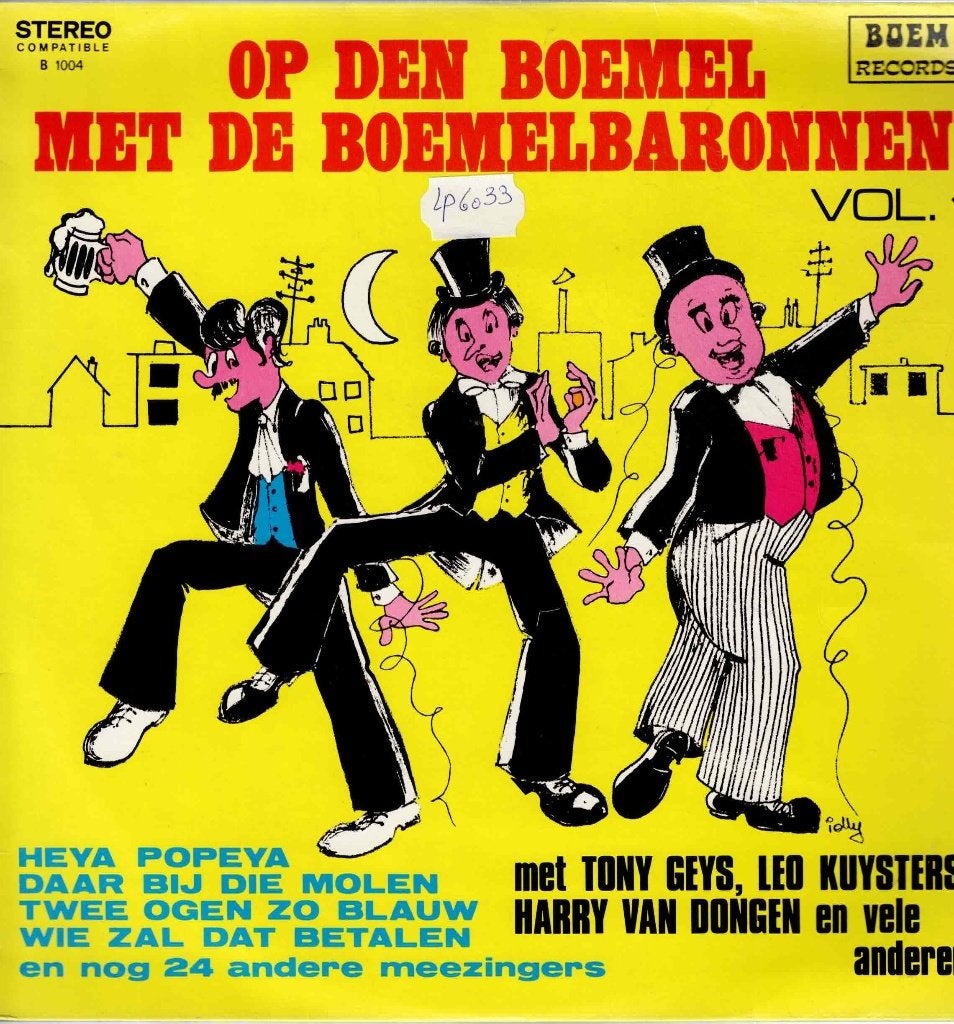 Vinyl, LP  /  De Boemelbaronnen – Op Den Boemel  ... vol 1, Cd's en Dvd's, Vinyl | Overige Vinyl, Overige formaten, Ophalen of Verzenden