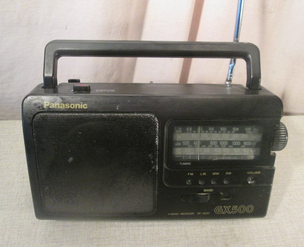 Leuke Retro Draagbare Radio van Panasonic, Ophalen of Verzenden, Zo goed als nieuw, Radio
