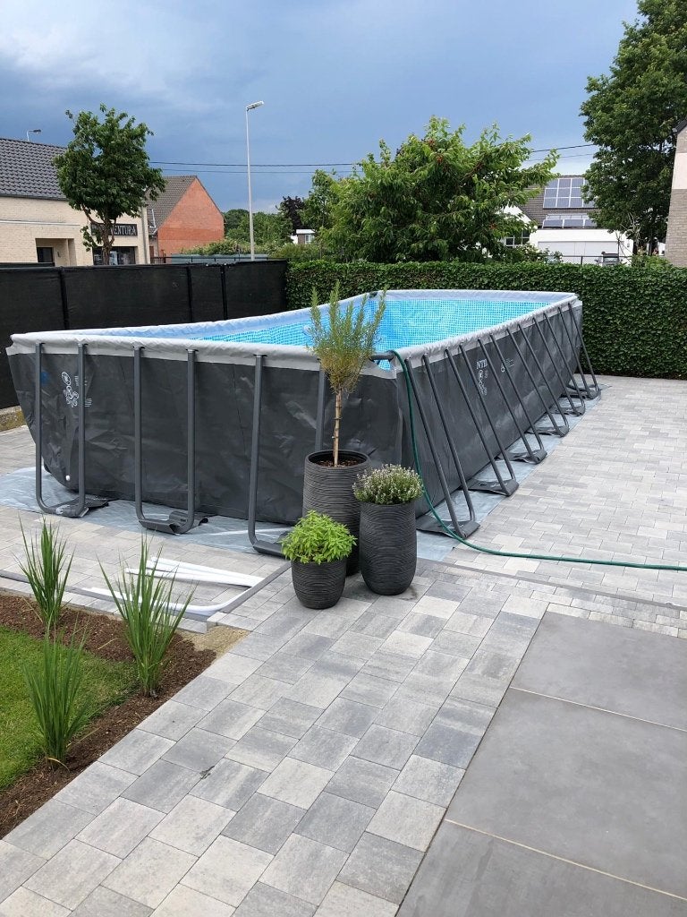 Zwembad Intex, 300 cm ou plus, Enlèvement, Utilisé, Rectangulaire