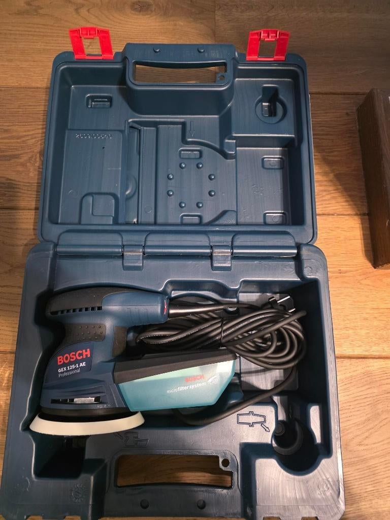 Excenterschuurmachine BOSCH PRO GEX 125-1 AE, Ophalen, Nieuw, Minder dan 600 watt, Excentrische schuurmachine