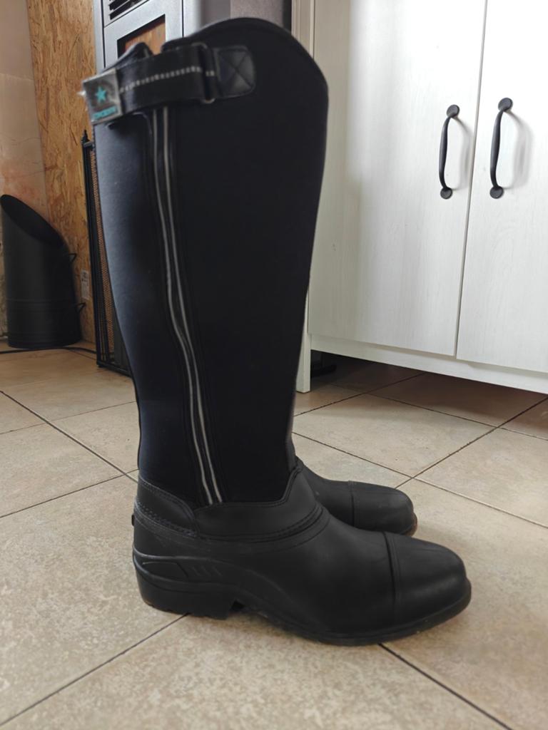 Thermolaarzen 1x gebruikt, Dieren en Toebehoren, Paardrijkleding, Ophalen, Heren, Nieuw, Schoeisel