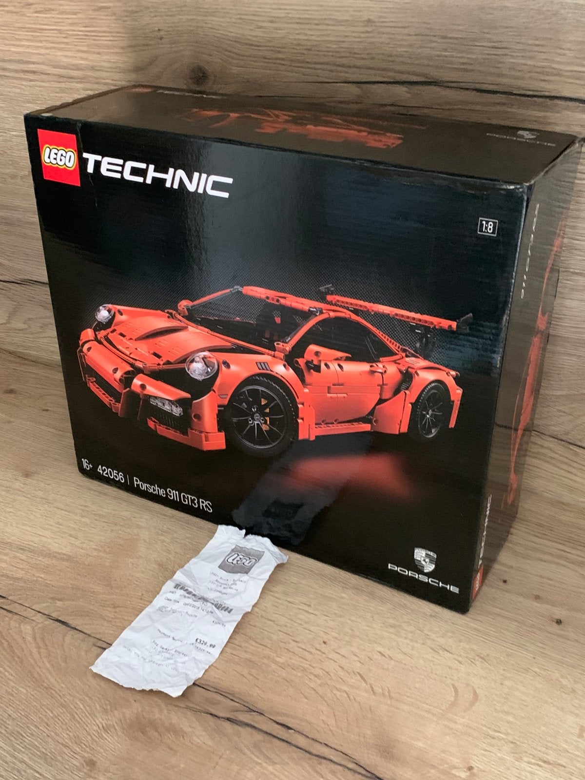 LEGO Technic Porsche 911 GT3 RS (42056) - Nieuw in doos, Hobby en Vrije tijd, Modelbouw | Auto's en Voertuigen, Zo goed als nieuw