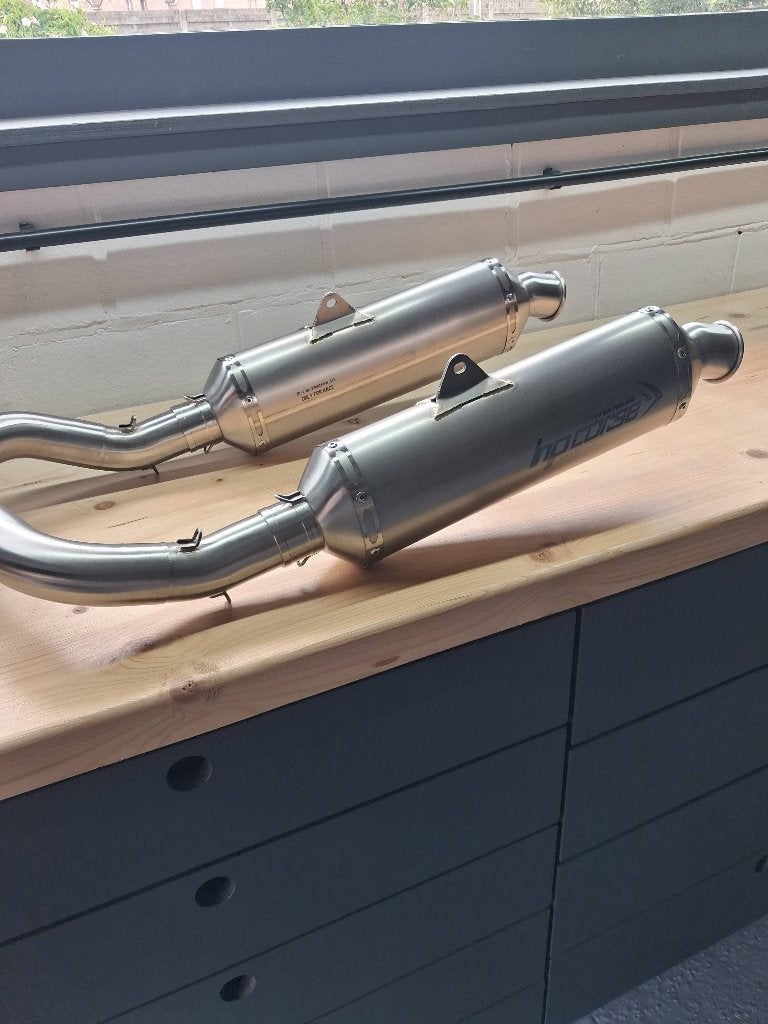 Ktm 990 adv uitlaat, Motoren, Ophalen, Gebruikt