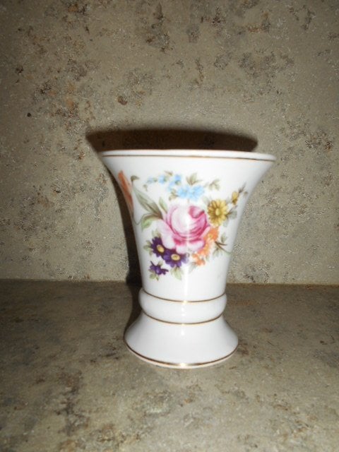 Magnifique vase avec imprimé floral - République tchèque, Enlèvement ou Envoi