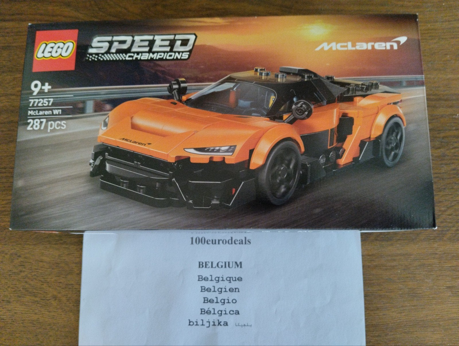 lego 77257 Speed Champions Mc Laren, Verzenden