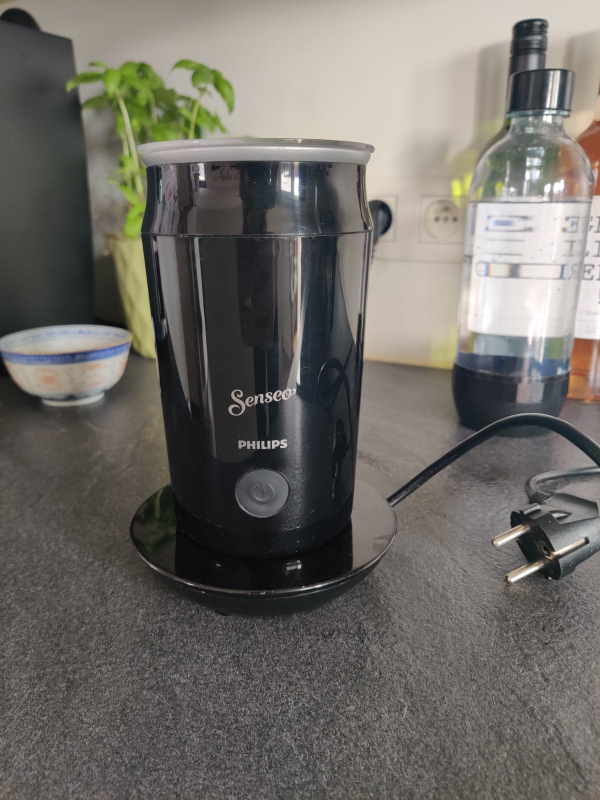 Philips Senseo Milk Twister melkopschuimer – zwart, Elektronische apparatuur, Ophalen, Gebruikt, Elektrische melkopschuimer
