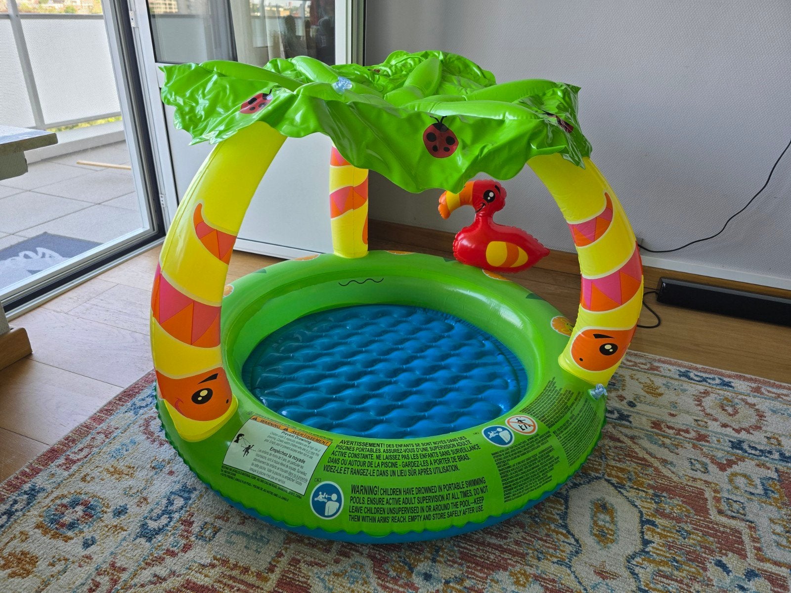 Bestway Kids Inflatable Pool with Sun Shade - new, Ophalen of Verzenden, Nieuw