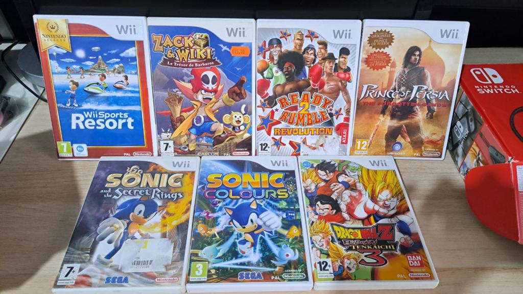 7 Nintendo Wii-spellen, Games en Spelcomputers, Spelcomputers | Nintendo Wii, Ophalen of Verzenden, Zo goed als nieuw