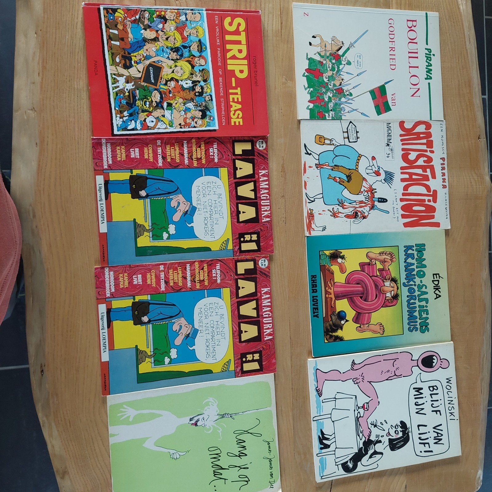 verschillende strips, Boeken, Meerdere comics, Ophalen of Verzenden, Gelezen, Europa