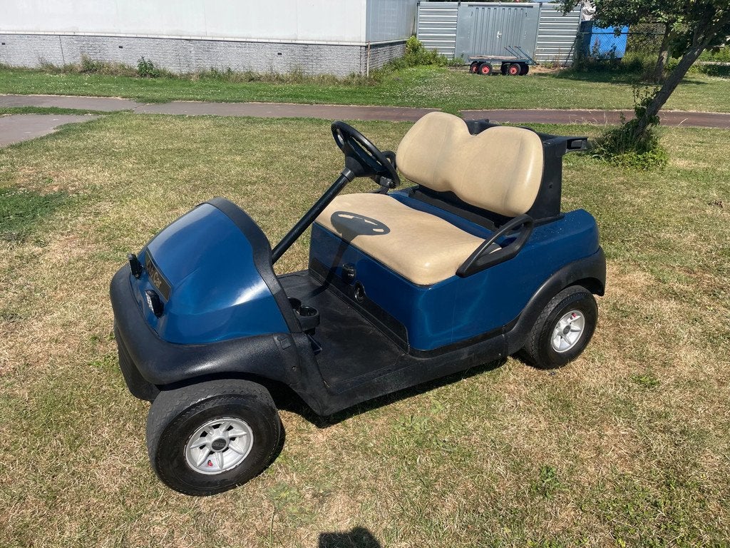 Clubcar Precedent golfkar golfwagen blauw, Sports & Fitness, Golf, Utilisé, Voiturette de golf, Autres marques