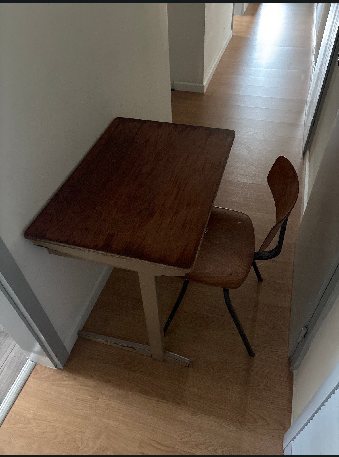 Vintage kinder bureau, Huis en Inrichting, Ophalen, Opbergruimte, Gebruikt, Hout