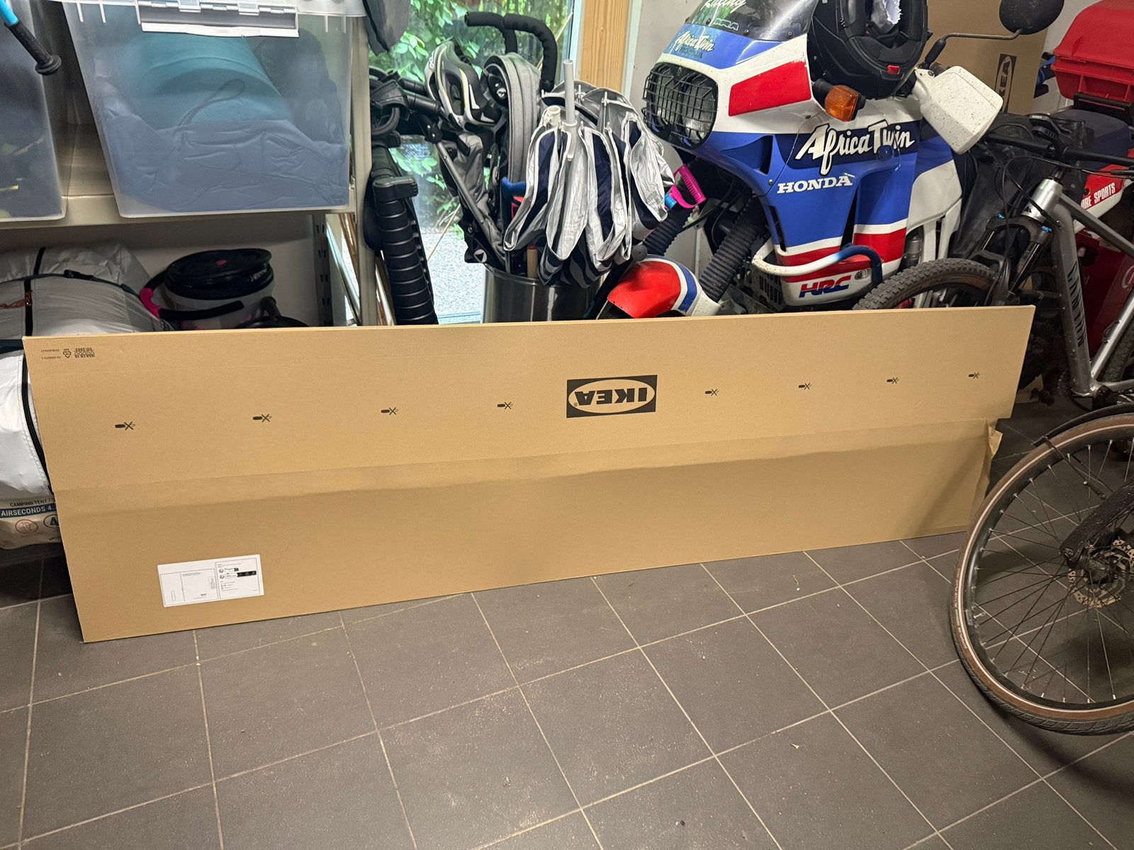 Ikea bedekkingspaneel FÖRBÄTTRA zwart, Overige typen, Nieuw, 200 tot 250 cm, Ophalen