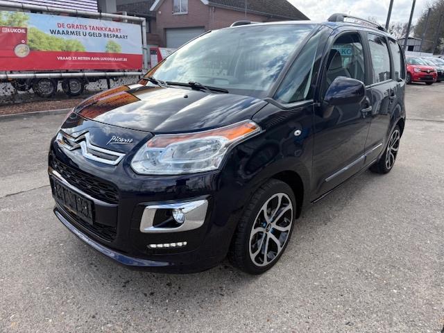 Citroen C3 Picasso EXCLUSIVE Airco PDC Cruise ALU Trekhaak!, Euro 6, Blauw, Bedrijf, 81 kW