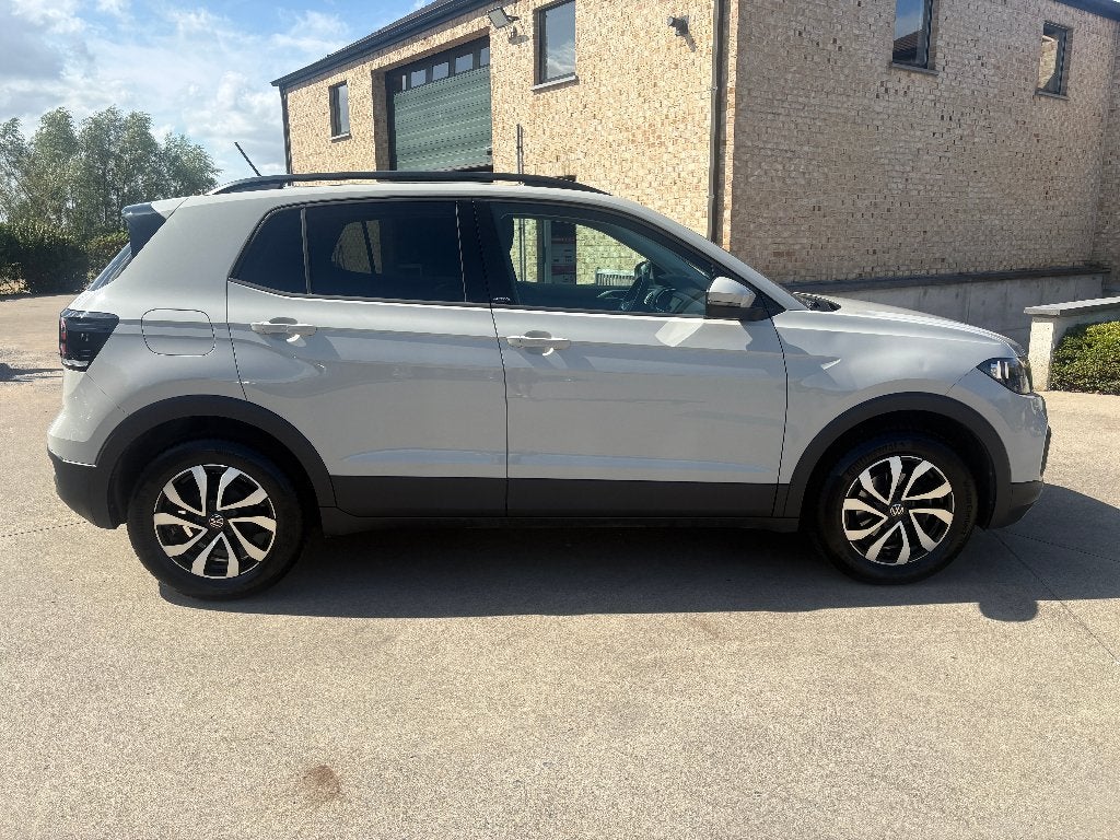Vw  T-Cross 1.0 TSI Active Bj 2022 Camera + Garantie, Voorwielaandrijving, 110 g/km, https://public.car-pass.be/vhr/c83895d8-6f59-496d-8caf-740d7b22b36e