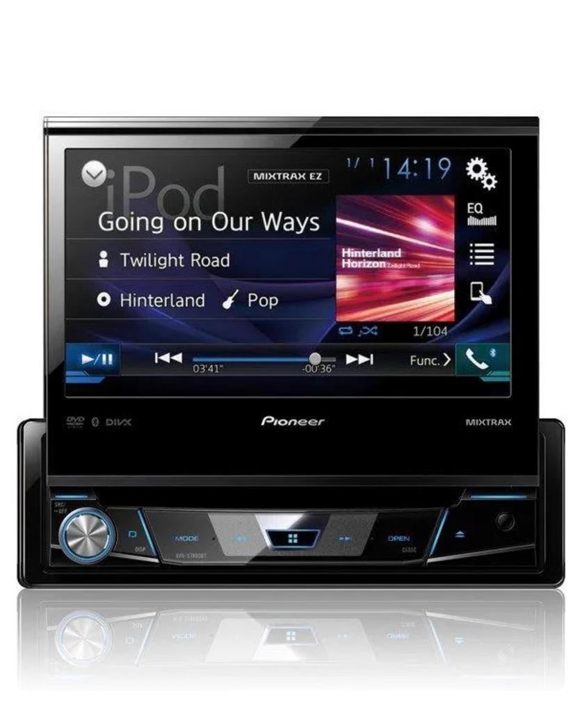 Autoradio klapscherm Pioneer AVH-X7800BT Microfoon Bluetooth, Ophalen, Zo goed als nieuw