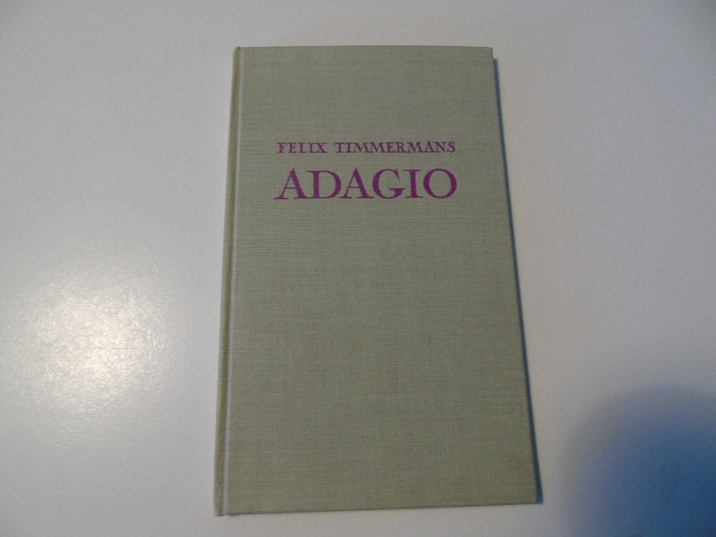 Recueil de poèmes Adagio Felix Timmermans 1947, Enlèvement, Felix Timmermans