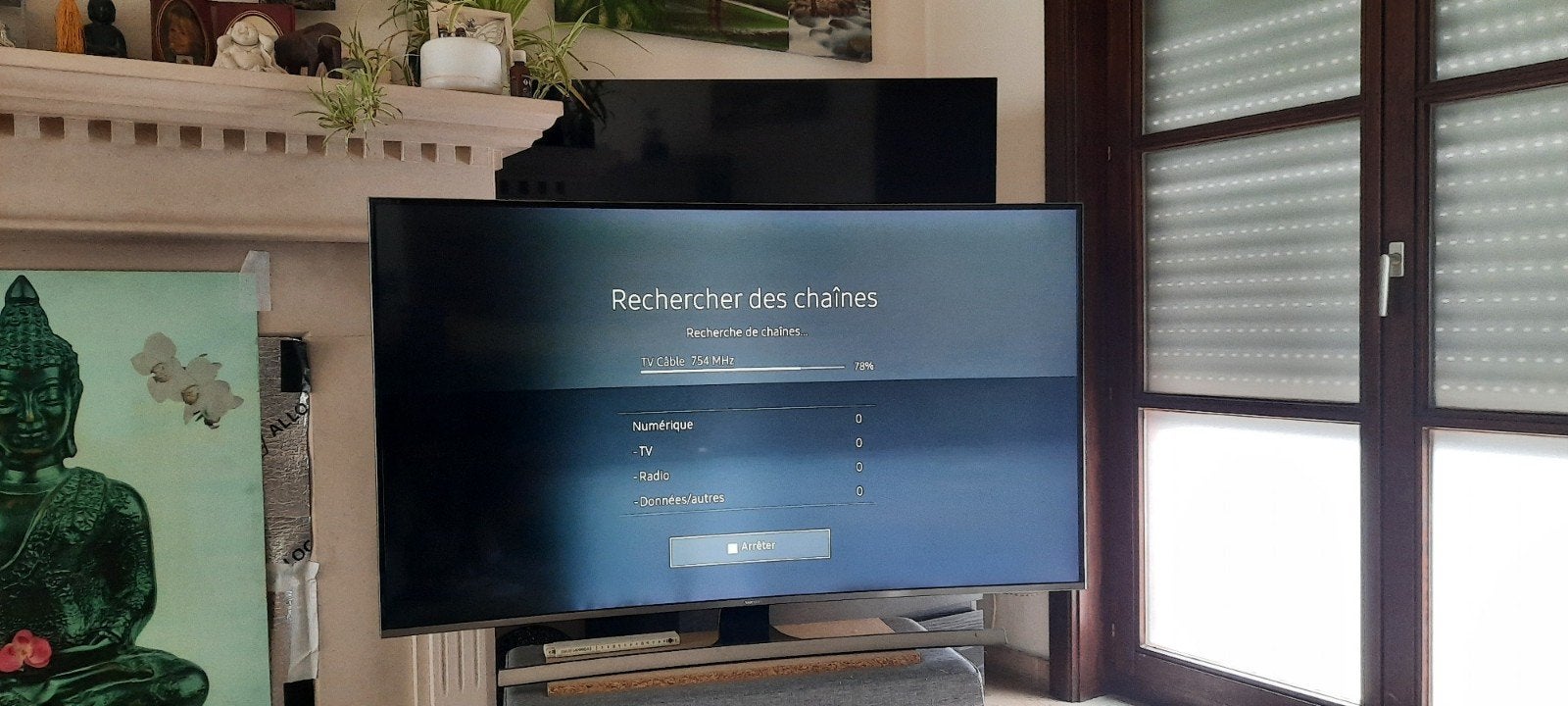 Tv grand format  samsung, Enlèvement, Samsung